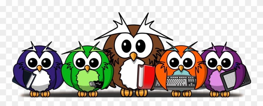 Little Owl Painting Line Art Cartoon - Cartoon Owl Shower Curtain Clipart