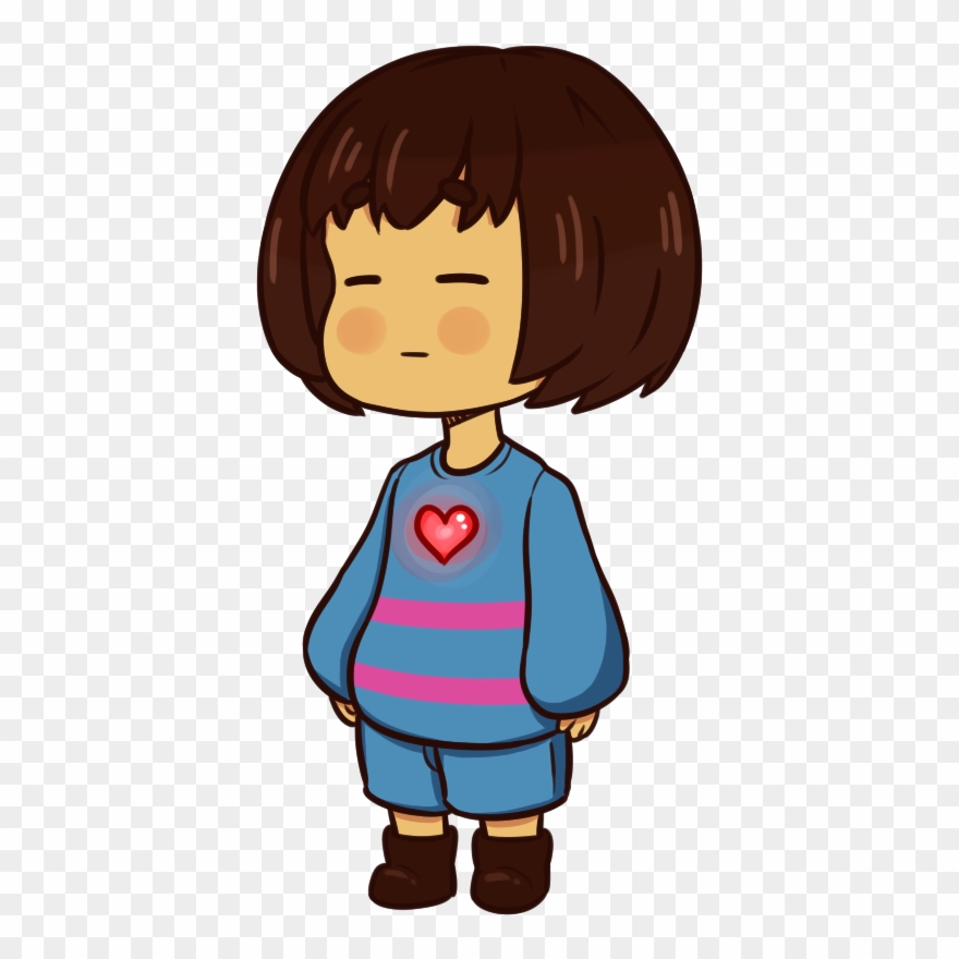 Jpg Black And White Download Collection Of Free Frisking - Child Undertale Clipart