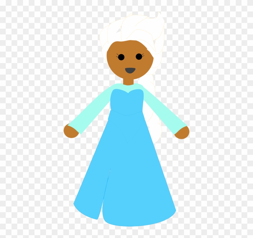 Elsa Drawing Watercolor Painting Computer Icons - Clip Art - Png Download
