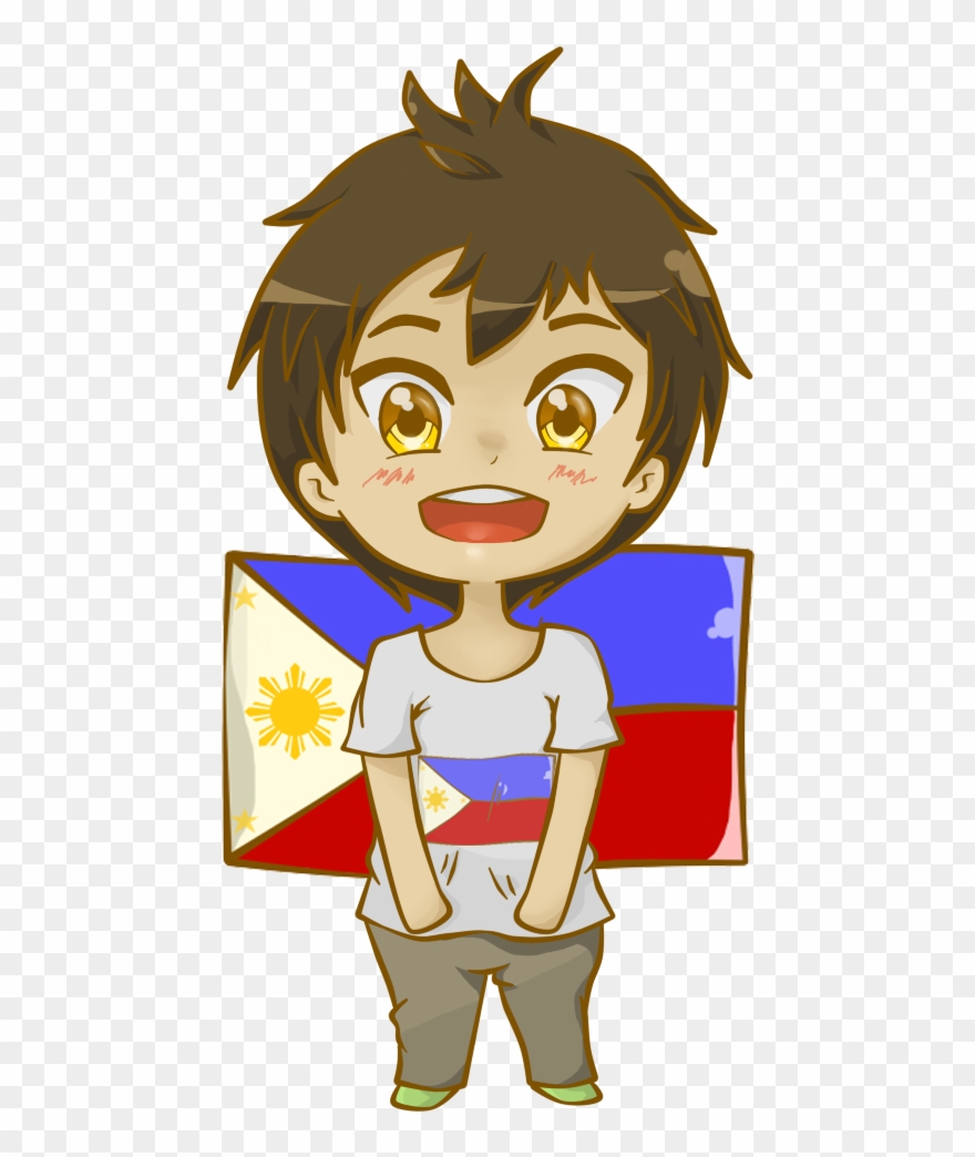 Manga Boy Clipart Filipino Boy - Philippine Chibi - Png Download