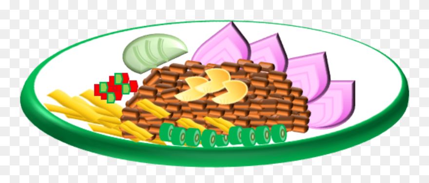Fried Rice Thai Cuisine Shrimp Paste Cuisine Of Hawaii - Clipart Thai Food - Png Download