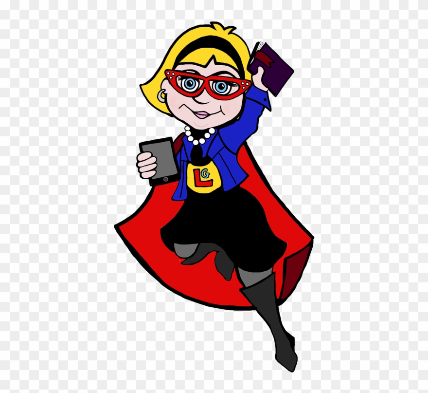 Clipart Royalty Free Huge Freebie Download - Super Librarian - Png Download