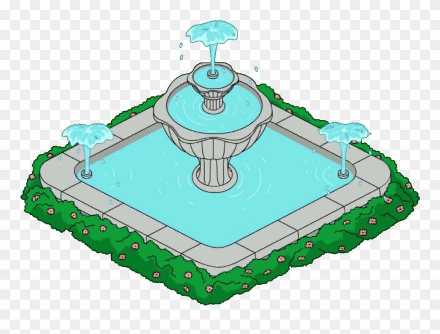 Limited Time Event Update - Tapped Out Fountain Clipart