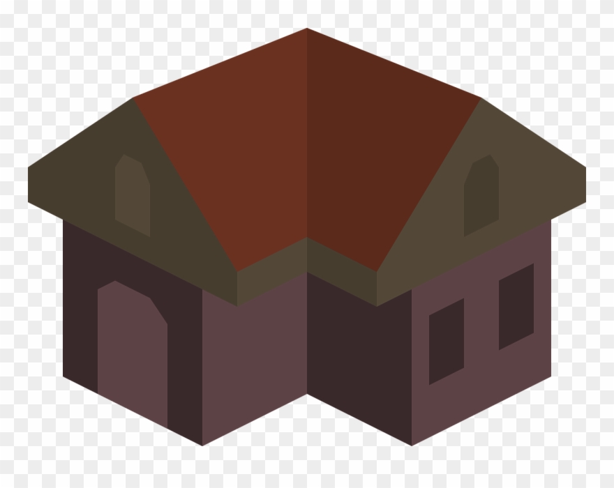 Building Digital Image Download Gratis Isometric Projection - Placeholder Building Clipart