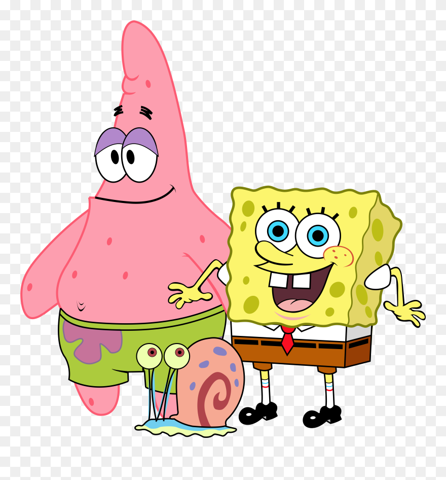 Am I The Real Spongebob Squarepants Rob Brown Medium - Spongebob & Patrick Clipart