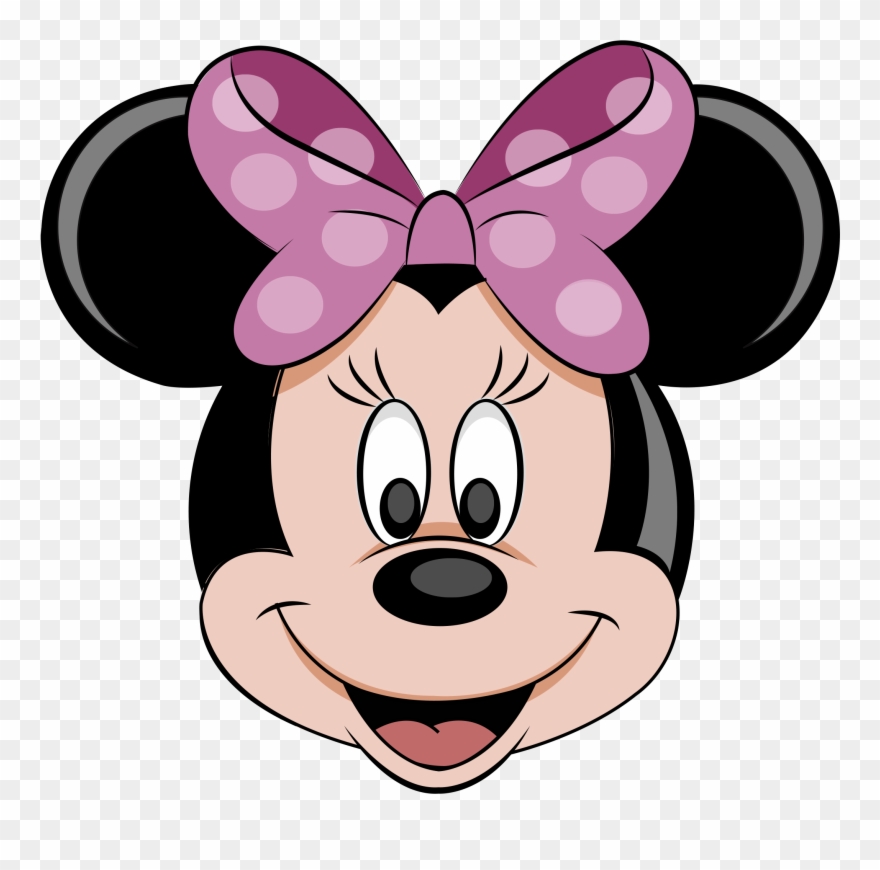 Ear Clipart Minnie Mouse - Minnie Mouse Png Transparent Png
