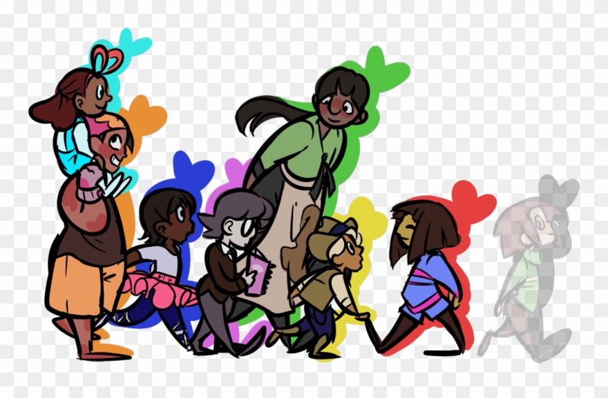 Culture Clipart Conque - Undertale Fallen Humans - Png Download