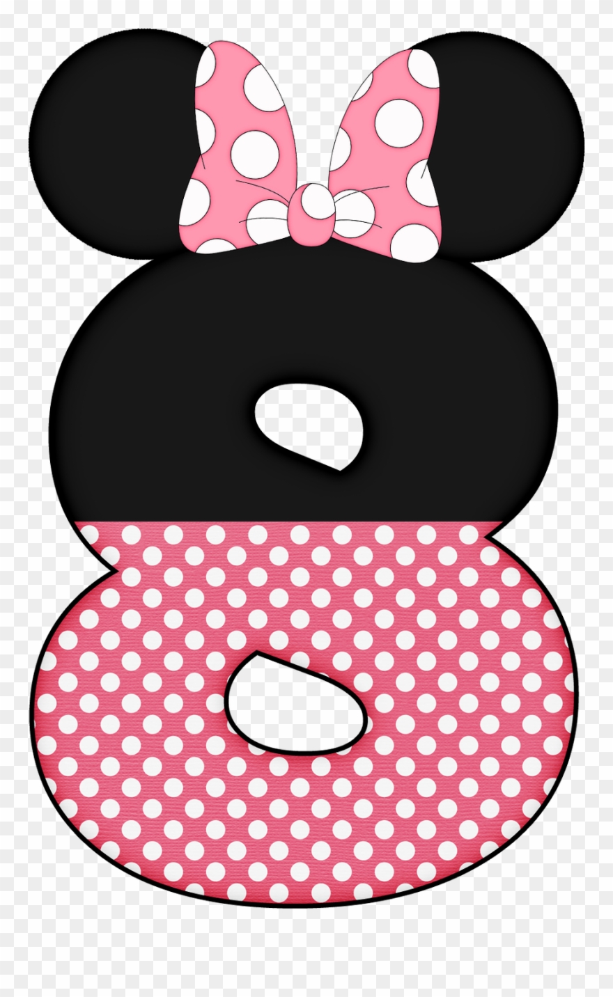 Letter Clipart Minnie Mouse - Letra S Minnie Rosa - Png Download