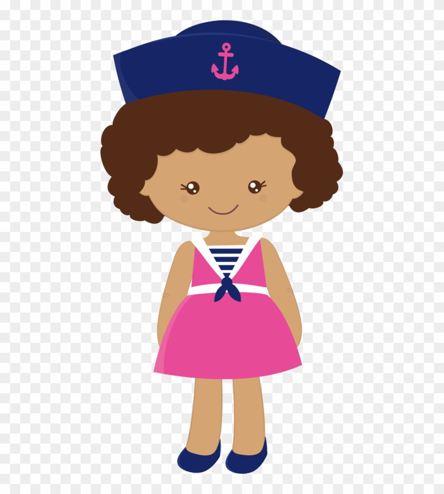 Marinheiros - Nautical Girl Clipart - Png Download
