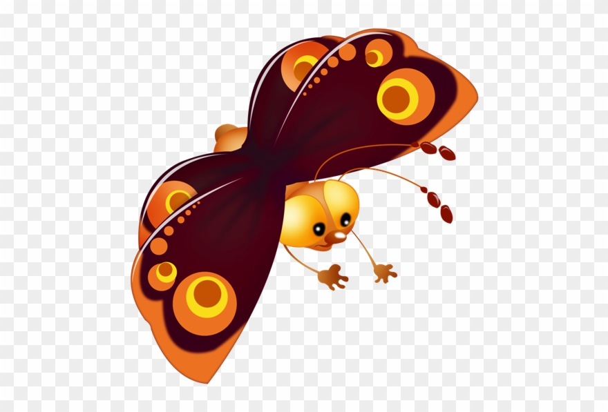 All Butterfly Are Om A Transparent Background - Бабочки Clipart