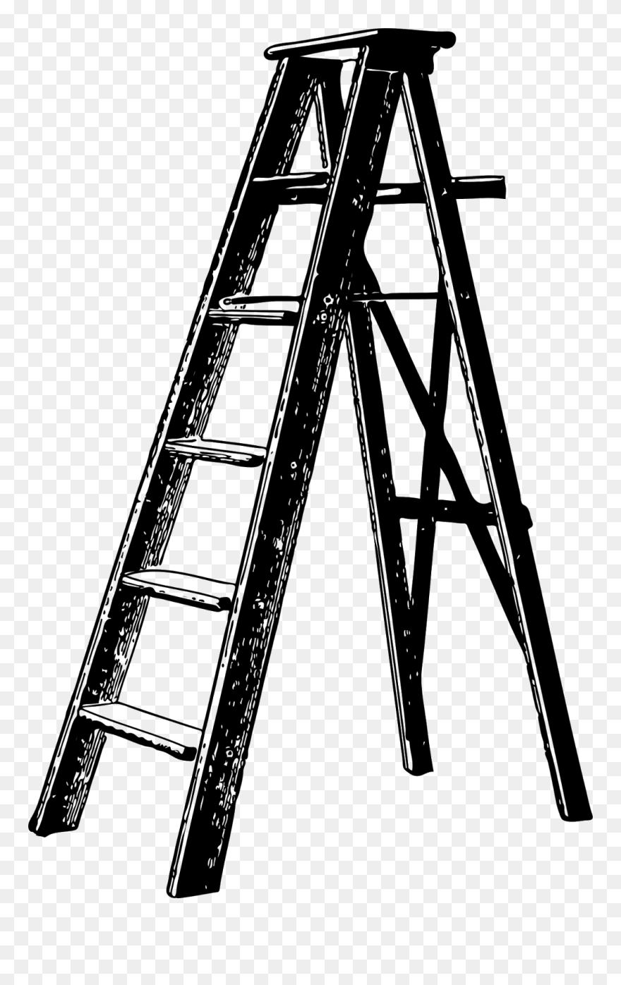 Snakes And Ladders Download Drawing - Ladder Clipart - Png Download