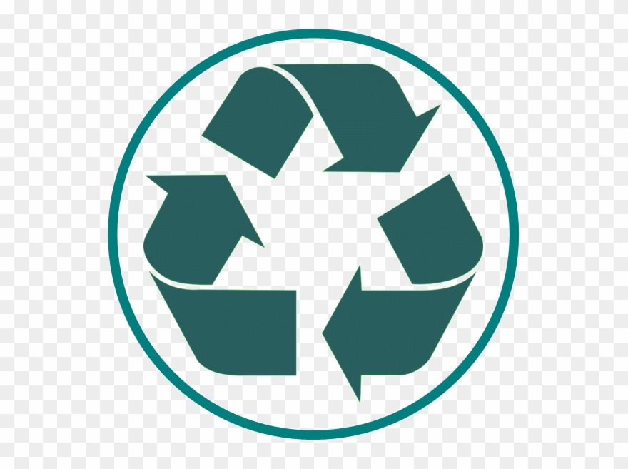 O Que É Reciclagem - Recycle Symbol Clipart