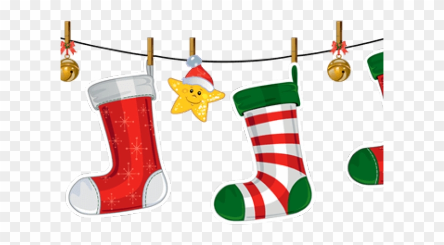Decorations Clipart Nativity - Christmas Sock Clip Art - Png Download