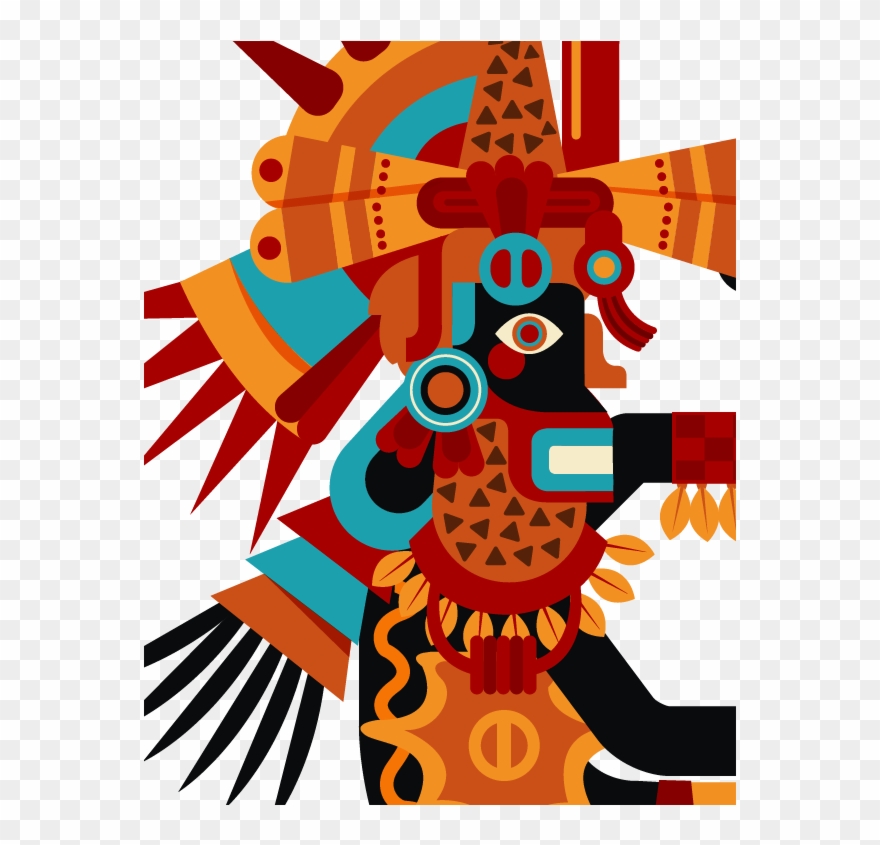 Projeto Pessoal Que Aborda O Tema "deuses Astecas"em - Tezcatlipoca Clipart