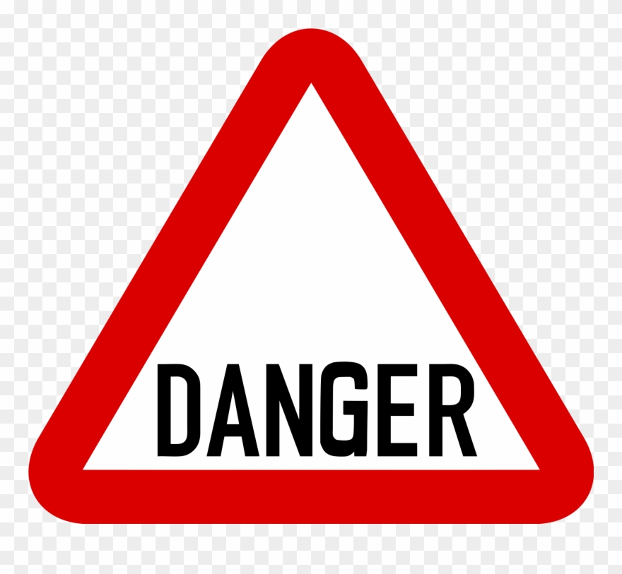 Danger Cliparts - Danger Sign Png Transparent Png