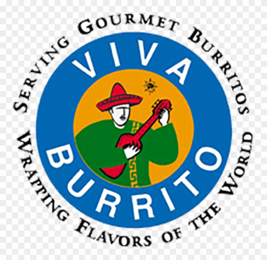 Vector Free Burrito Clipart Bean Cheese - Viva Burrito - Png Download