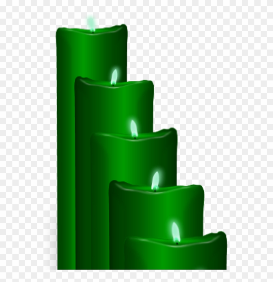 A Ladder Of Candles - Candle Clipart