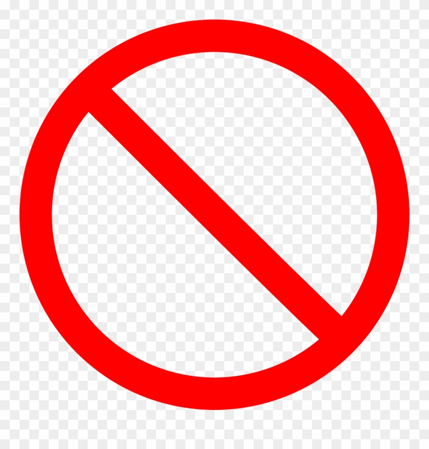Red Equal Sign Clipart - No Transparent - Png Download