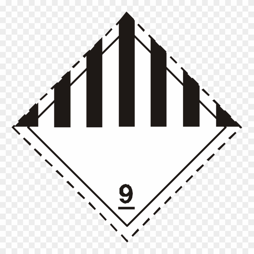 Medium Image - Labelmaster Hml9s Miscellaneous Dangerous Goods Label, Clipart