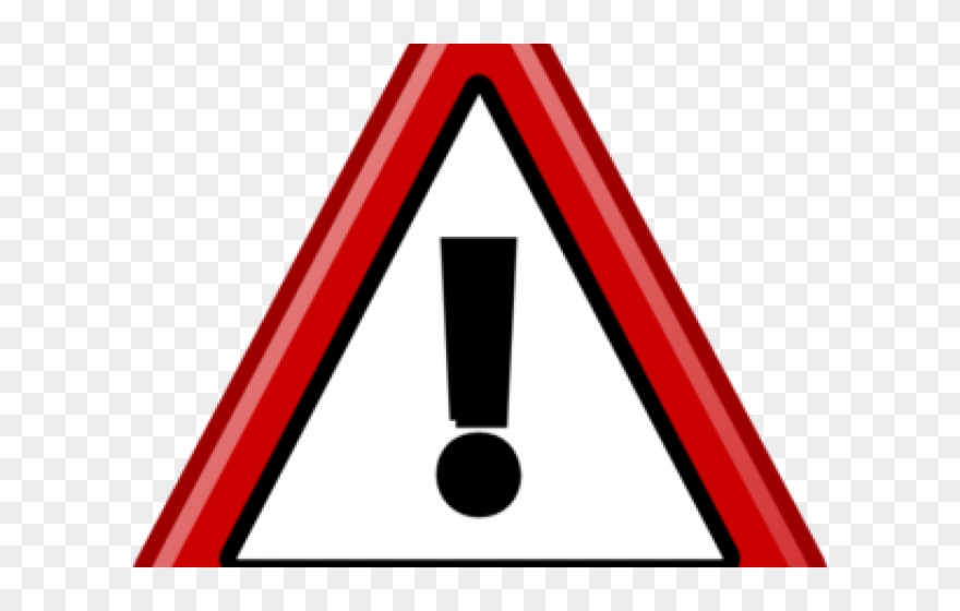 Danger Clipart Curfew - Warning Sign - Png Download