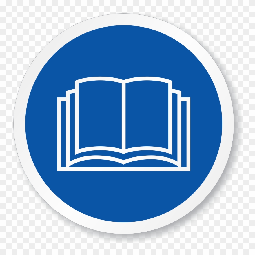 Clip Arts Related To - Read Instruction Manual Symbol - Png Download
