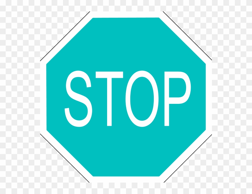 Black And White Stop Sign Clipart Free Clipart Clipartcow - Medio De Comunicacion Señales - Png Download