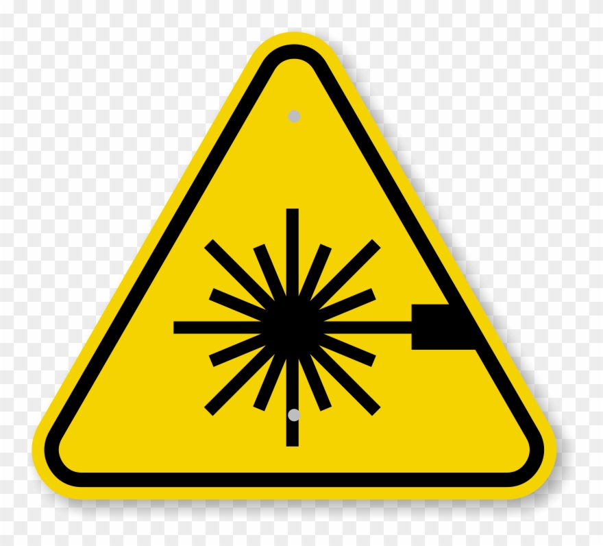 Hot Clipart Danger - Uv Light Clip Art - Png Download