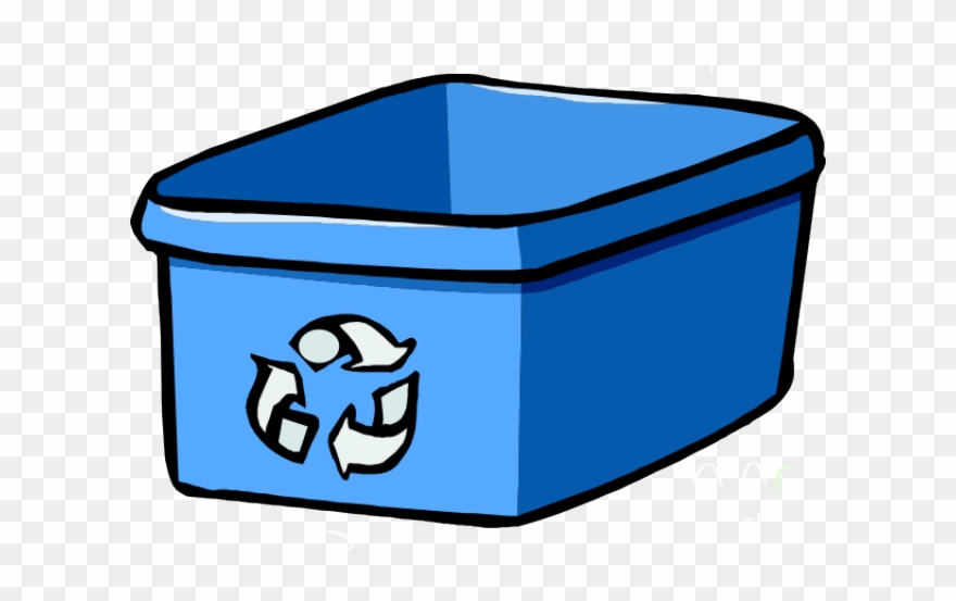 Recycle Clipart Recycling Can - Recycling Bin Clipart - Png Download