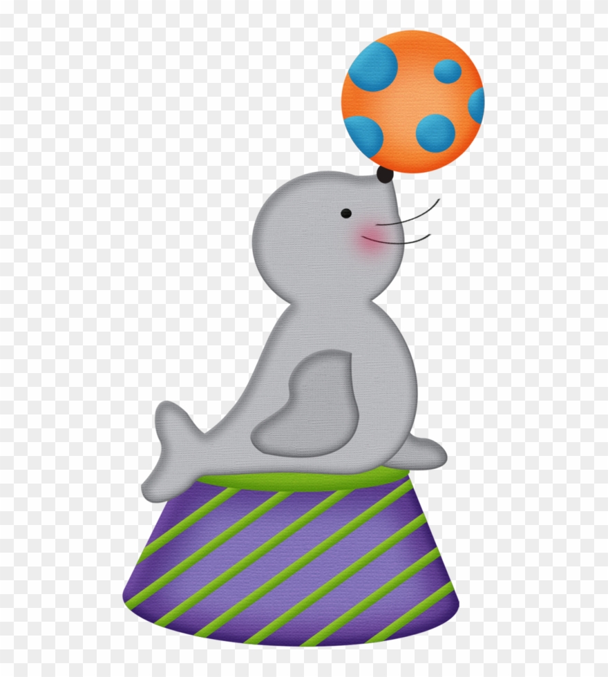 Aw Circus Seal Png Clip Art Decoupage Transparent Png