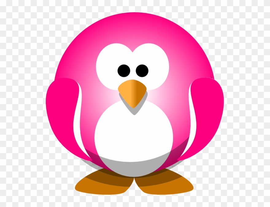 Original Png Clip Art File Pink Penguin Svg Images Transparent Png