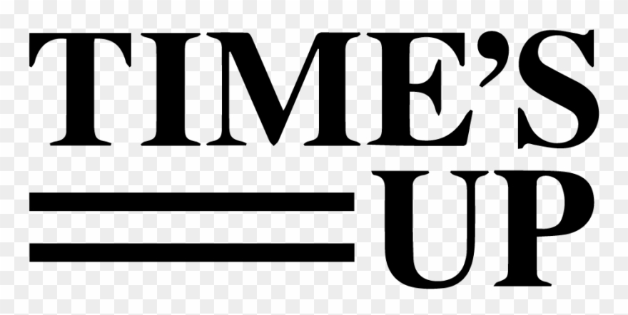 Times Up Logo - Me Too Times Up Clipart