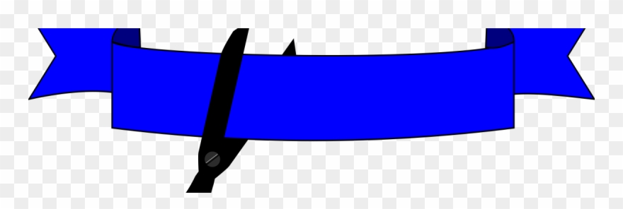 Ribbon Cutting And Open House - Clip Art - Png Download