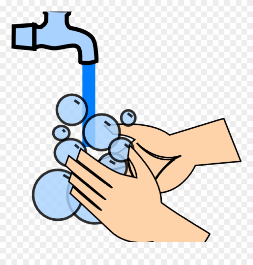 Hand Wash Clip Art Hand Washing Clip Art At Clker Vector - Washing Your Hands Clipart - Png Download