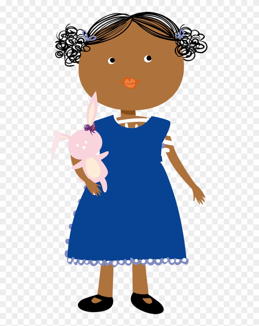 Bonecas & Meninas - Cartoon Clipart