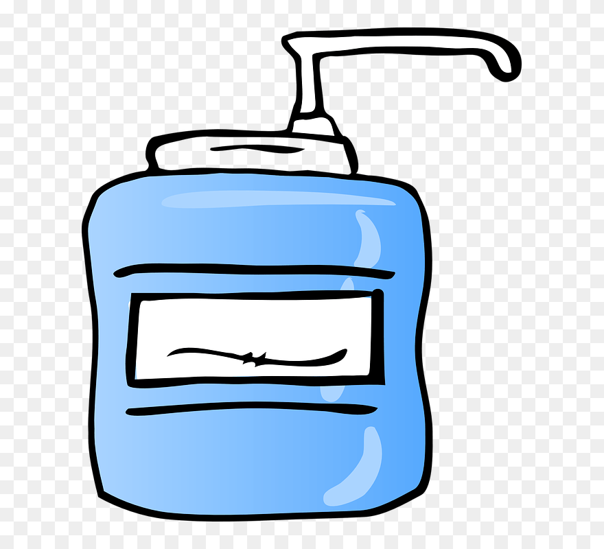 Lotion Bottle Cartoon Png Clipart