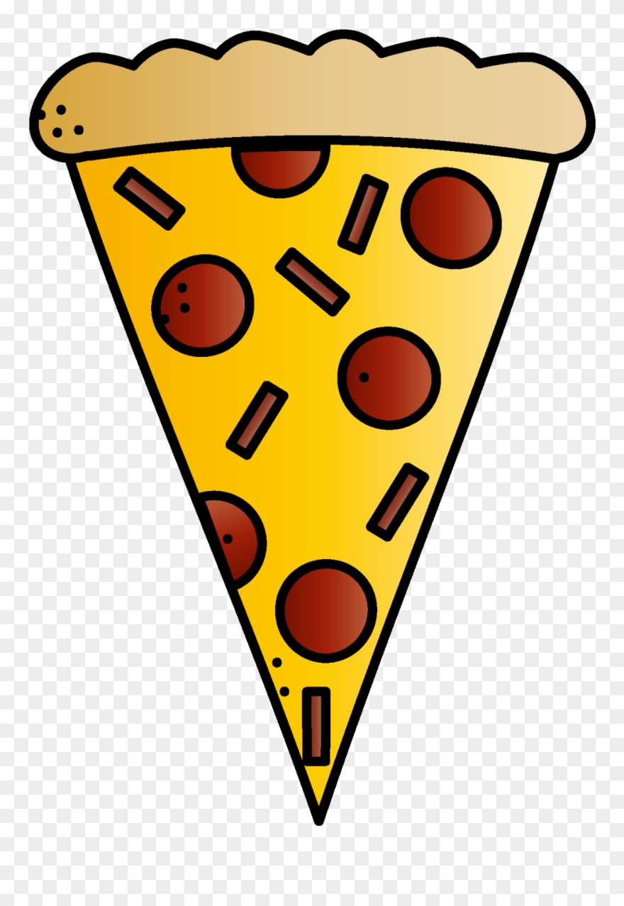 Jen's Kinder Kids - Pizza Triangle Clipart - Png Download