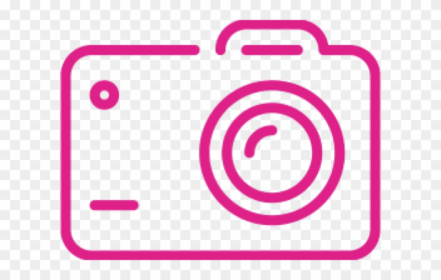 Camera Clipart Pink - Camera Icon Png Pink Transparent Png