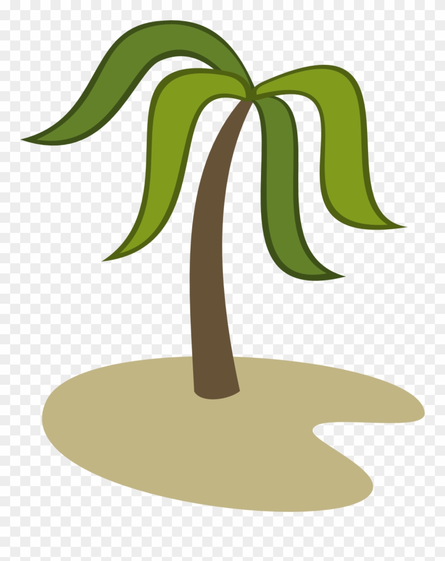 Island Png Transparent Images - Palm Tree Cutie Mark Clipart