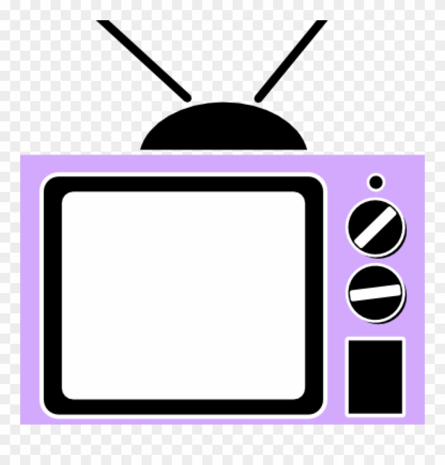 Tv Clipart Pink Tv Clip Art At Clker Vector Clip Art - Clip Art - Png Download