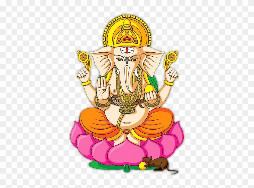 Clipart Gallery Ganpati - Ganesh Ji Image Png Transparent Png