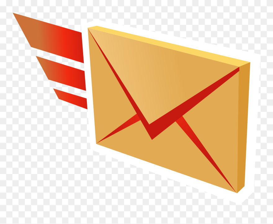 Clip Art Mail Svg - Sent Mail Clipart - Png Download