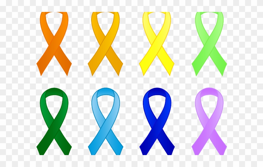Ribbons Clipart Black And White - Png Download