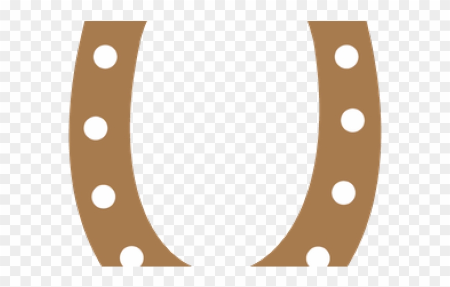 Horseshoe Clipart Girly - Png Download