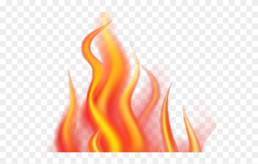 Fire Flames Clipart Transparent - Png Download