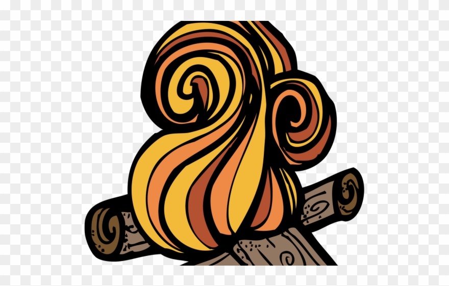 Camp Fire Clipart Animated - Png Download