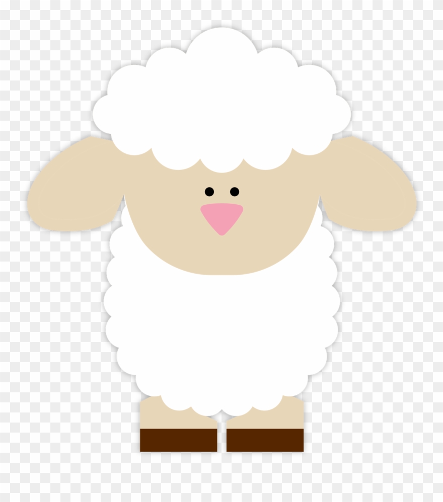 Sheep Clipart Easter - Png Download