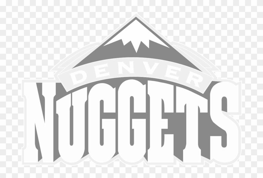 Denver Nuggets White Logo Clipart