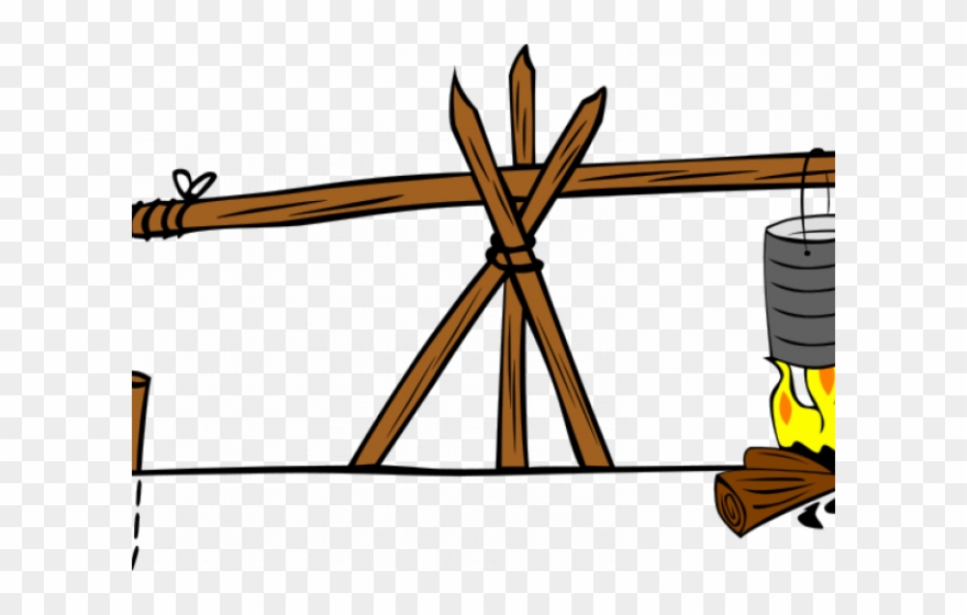 Campfire Clipart Vector - Png Download