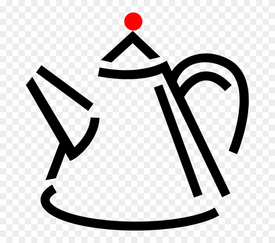 Teapot Vessel Serves Image Clipart