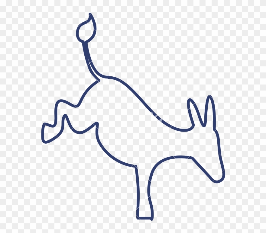 Silhouette With A Icons Clipart